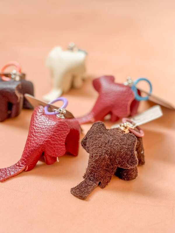 Elefant nøglering eller vedhæng